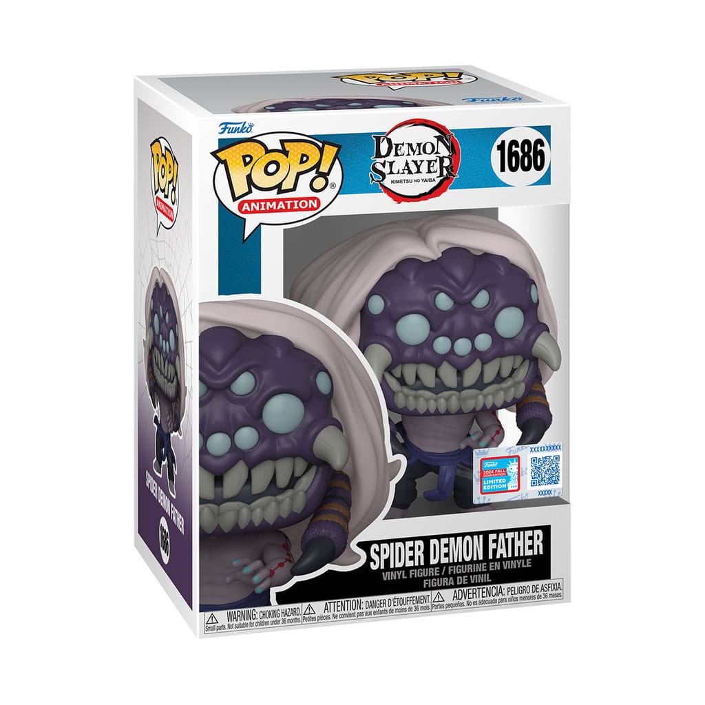 Demon Slayer: Kimetsu no Yaiba POP! Animation Vinyl Figur Spider Demon Father 9 cm
