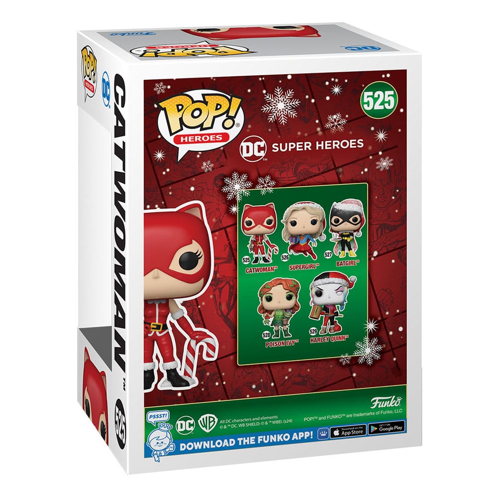 DC Comics POP! Heroes Vinyl Figur Holiday '24- Catwoman 9 cm
