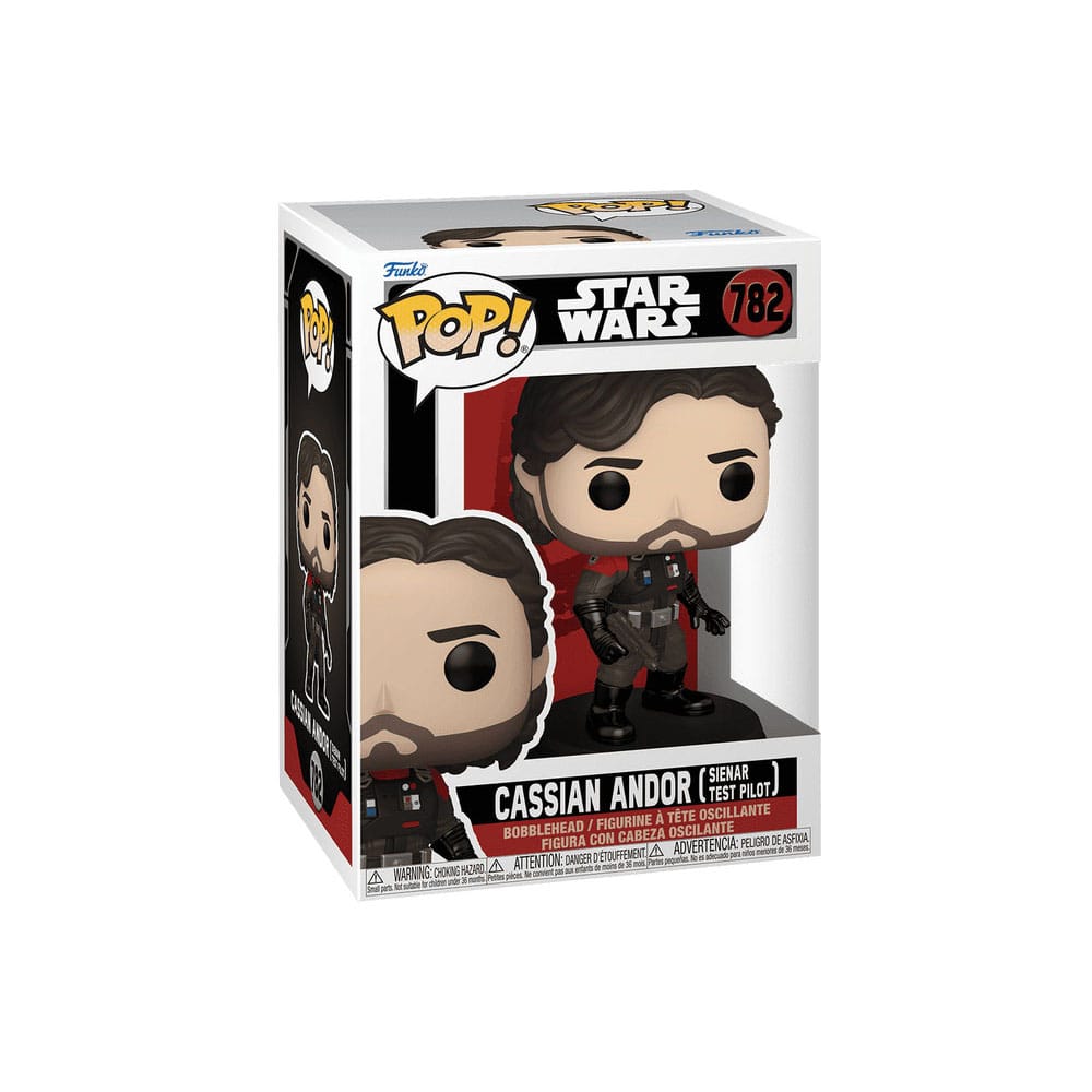 Star Wars: Andor POP! TV Vinyl Figuren Cassian Andor (Sienar Test Pilot) w/chase 9 cm Sortiment (6)