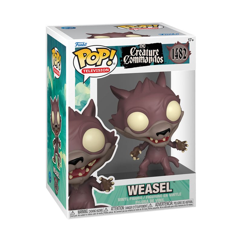 Creature Commandos POP! TV Vinyl Figur Weasel 9 cm