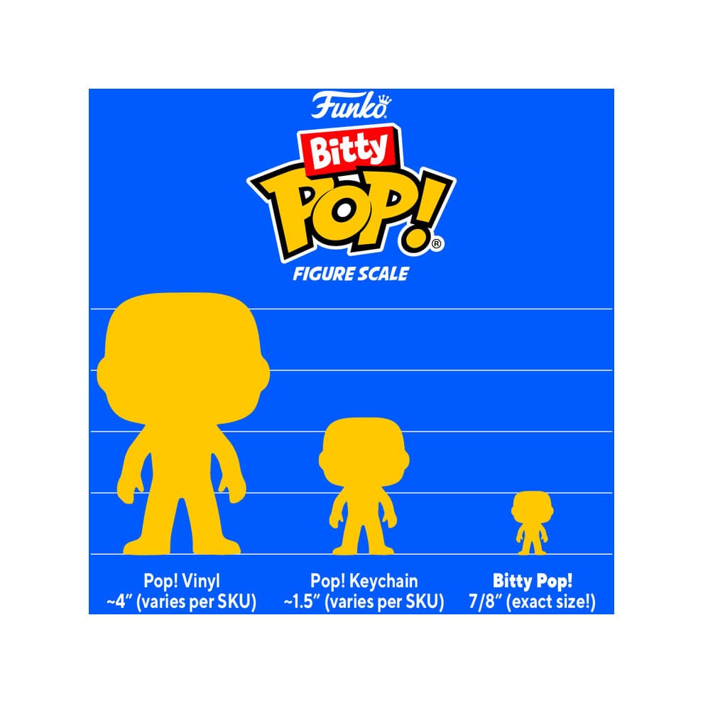 Teenage Mutant Ninja Turtles POP! Vinyl Figuren Display (32) PDQ 2,5 cm