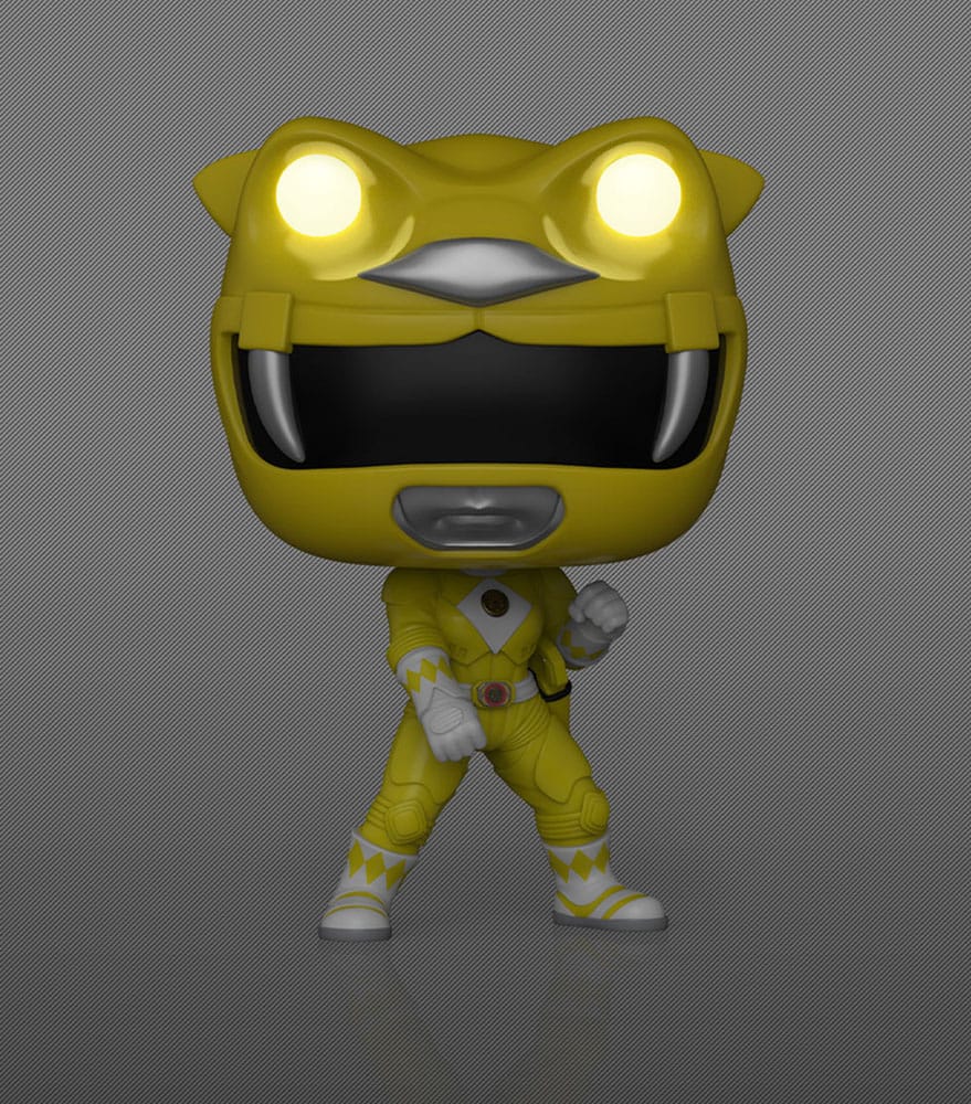 Power Rangers - Der Film POP! Movies Vinyl Figuren Yellow Ranger (GITD) 9 cm