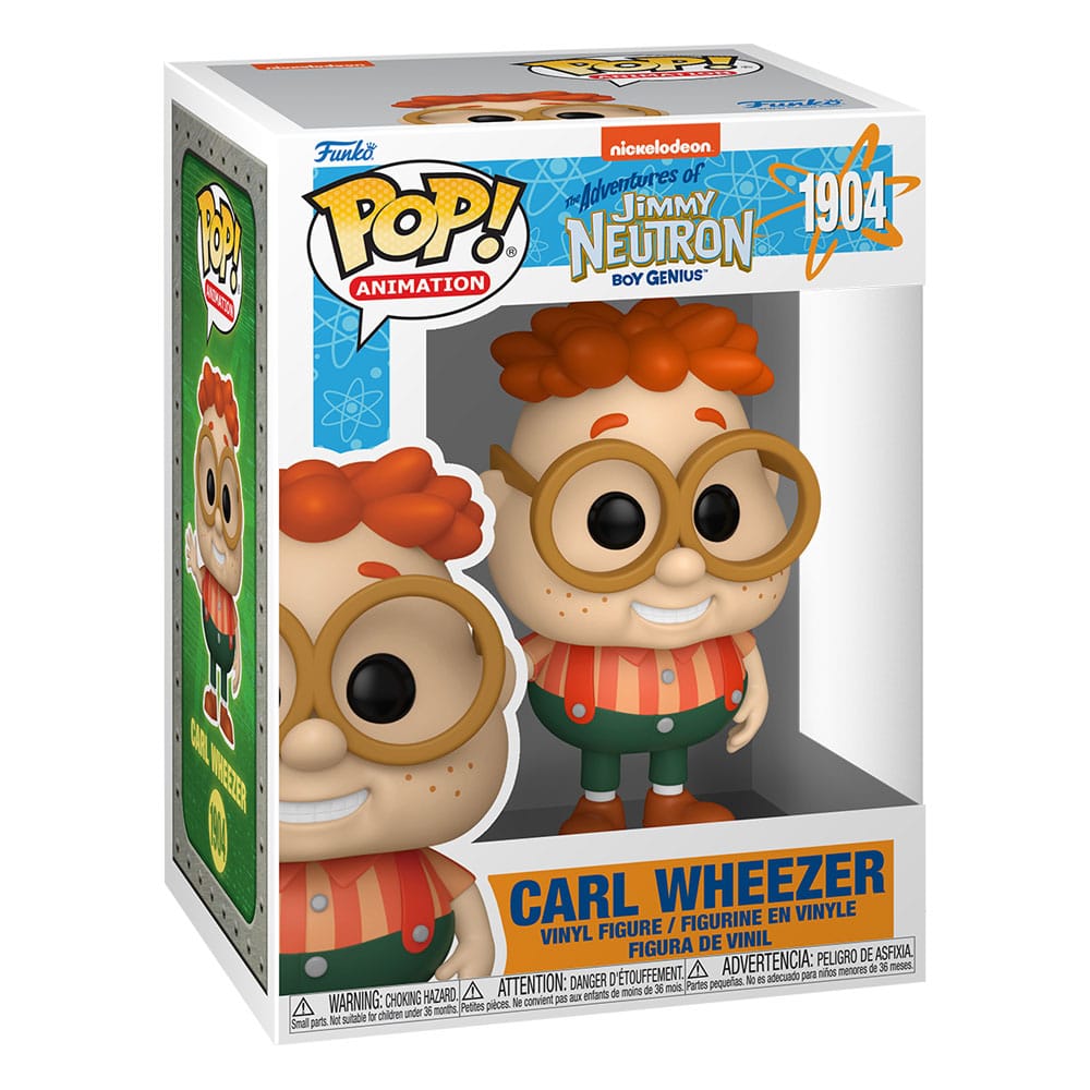 Jimmy Neutron POP! TV Vinyl Figur Carl 9 cm