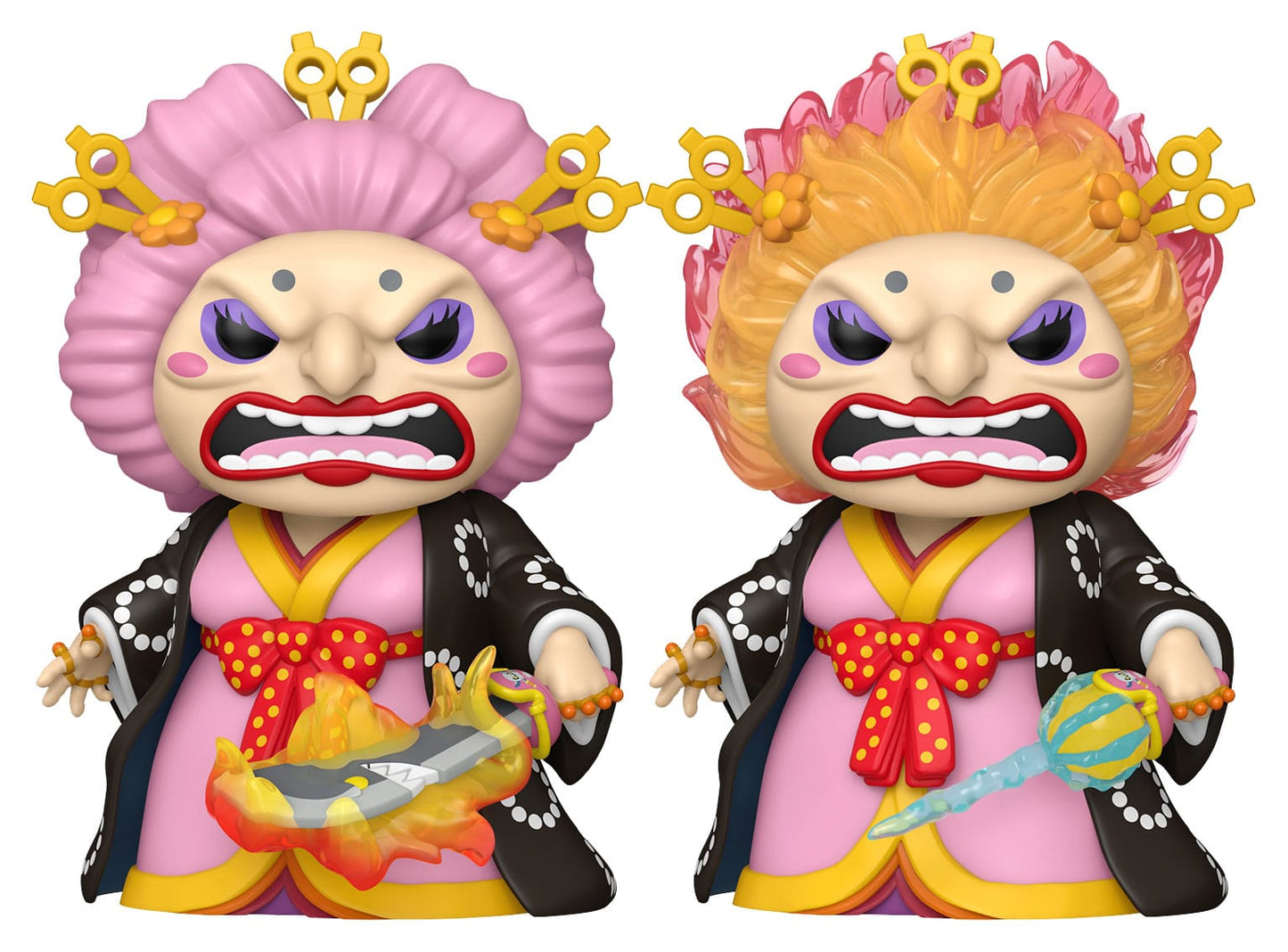 One Piece POP! Super Animation Vinyl Figur Big Mom (Kimono) (with Chase) 9 cm Sortiment (3)