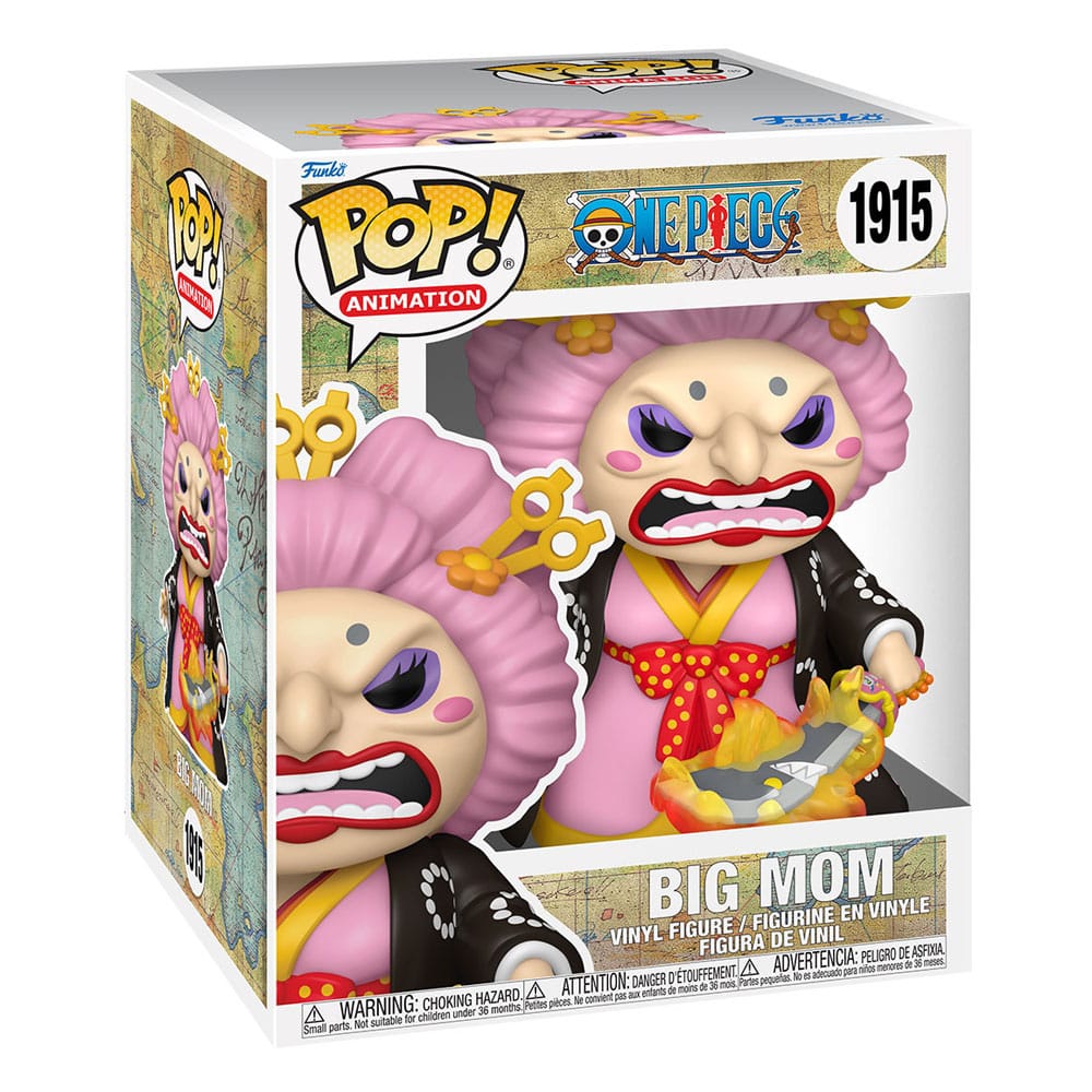 One Piece POP! Super Animation Vinyl Figur Big Mom (Kimono) (with Chase) 9 cm Sortiment (3)
