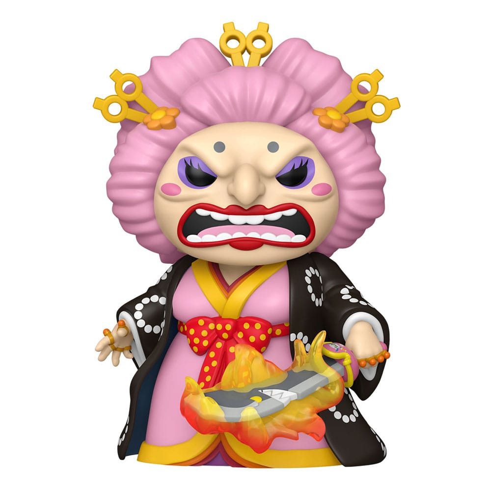 One Piece POP! Super Animation Vinyl Figur Big Mom (Kimono) (with Chase) 9 cm Sortiment (3)
