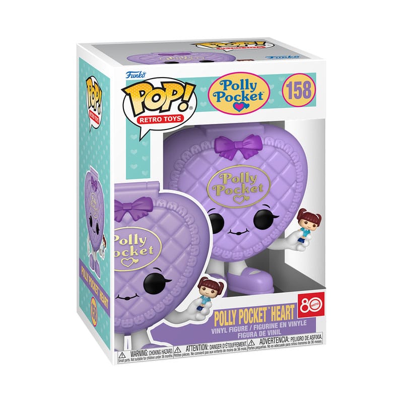 Polly Pocket POP! Vinyl Figur Heart Shell (PU) 9 cm