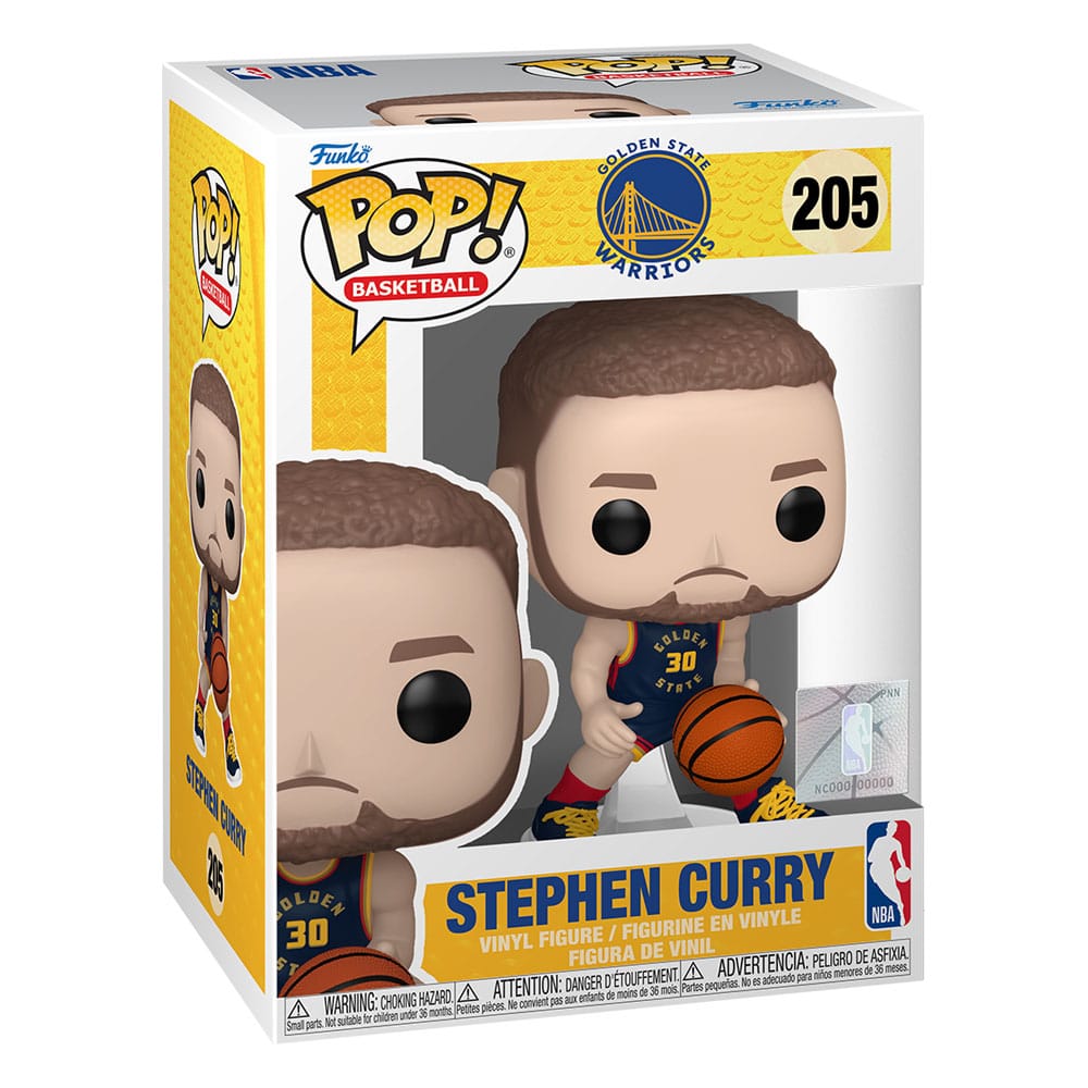 NBA Legends POP! Sports Vinyl Figur Warriors- Stephen Curry(CE 24) 9 cm