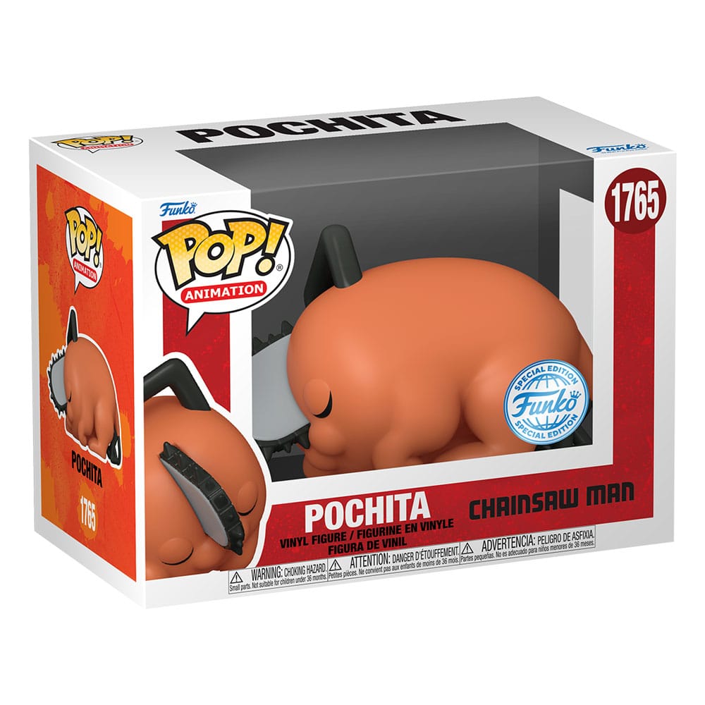 Chainsaw Man POP! Movies Vinyl Figur Sleeping Pochita Exclusive 9 cm