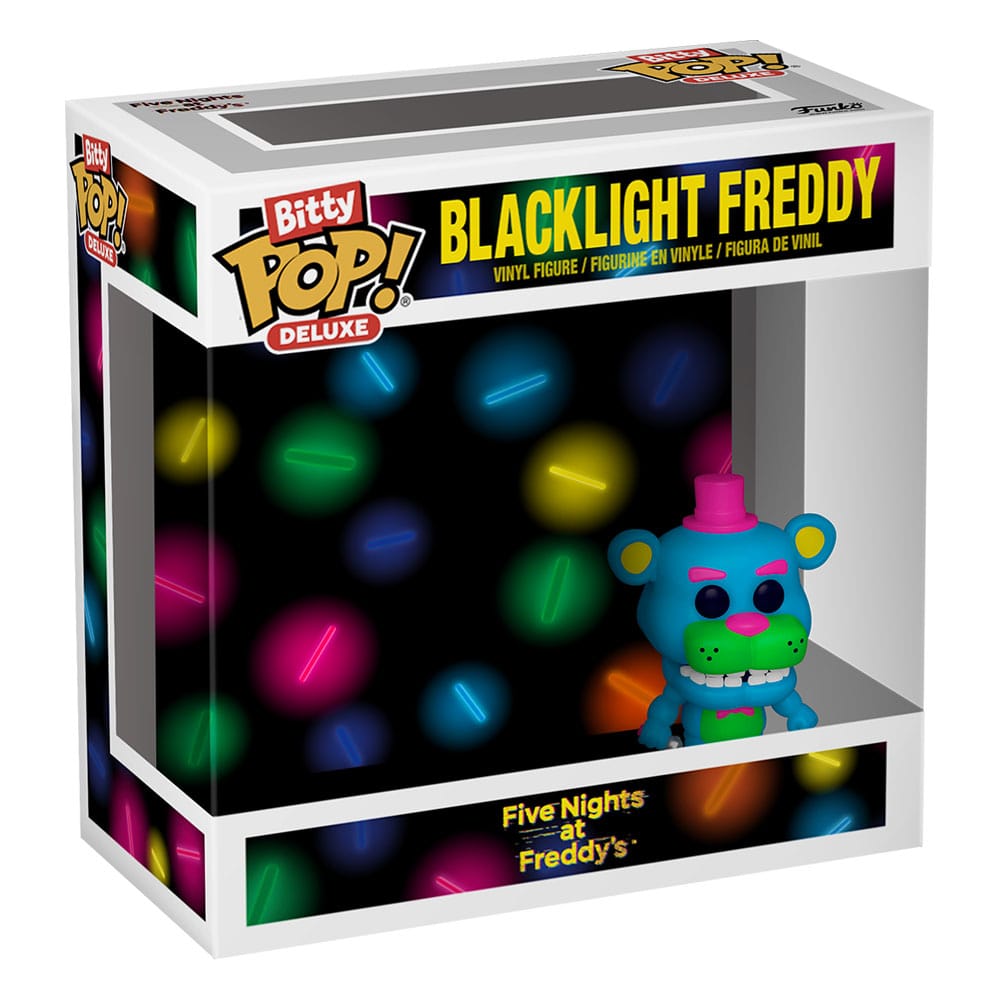 Five Nights at Freddy's Bitty POP! Deluxe Vinyl Figuren Freddy w/Stage Display (12) 2,5 cm