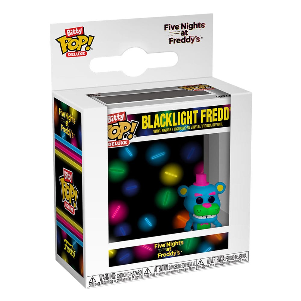 Five Nights at Freddy's Bitty POP! Deluxe Vinyl Figuren Freddy w/Stage Display (12) 2,5 cm