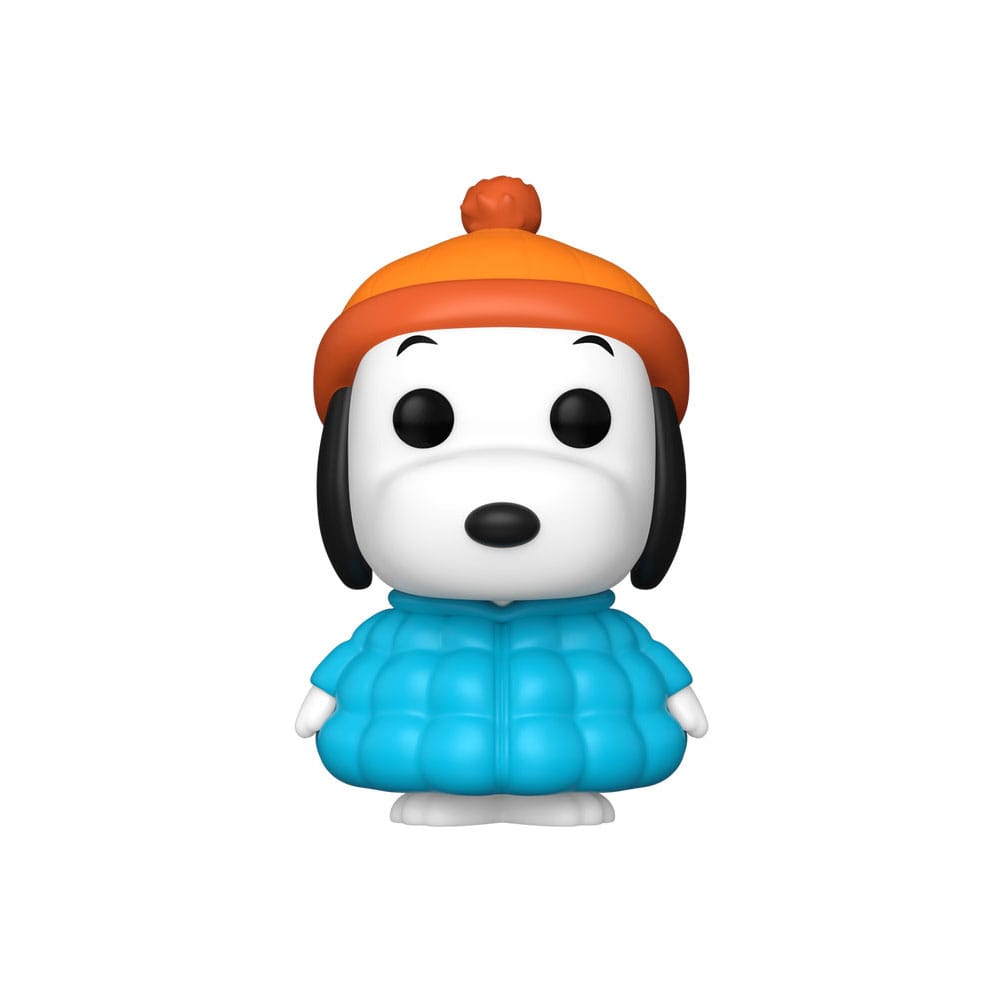 Peanuts POP! Animation Vinyl Figur Snqy in Coat w/CH 9 cm Sortiment (6)