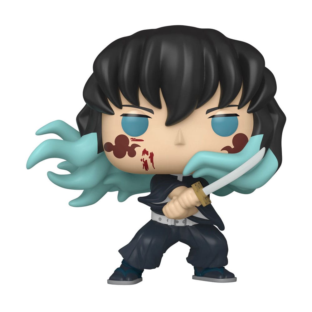 Demon Slayer: Kimetsu no Yaiba POP! Animation Vinyl Figur Muichiro (Attack) w/CH 9 cm Sortiment (6)
