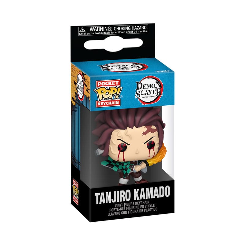 Demon Slayer: Kimetsu no Yaiba POP! Vinyl Schlüsselanhänger 4 cm Tanjiro (Sun Breathing) (12)