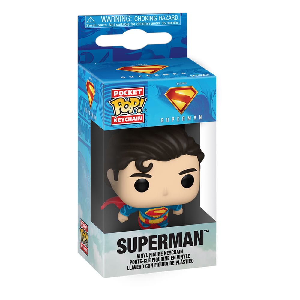 Superman (2025) POP! Vinyl Schlüsselanhänger 4 cm Superman Display (12)