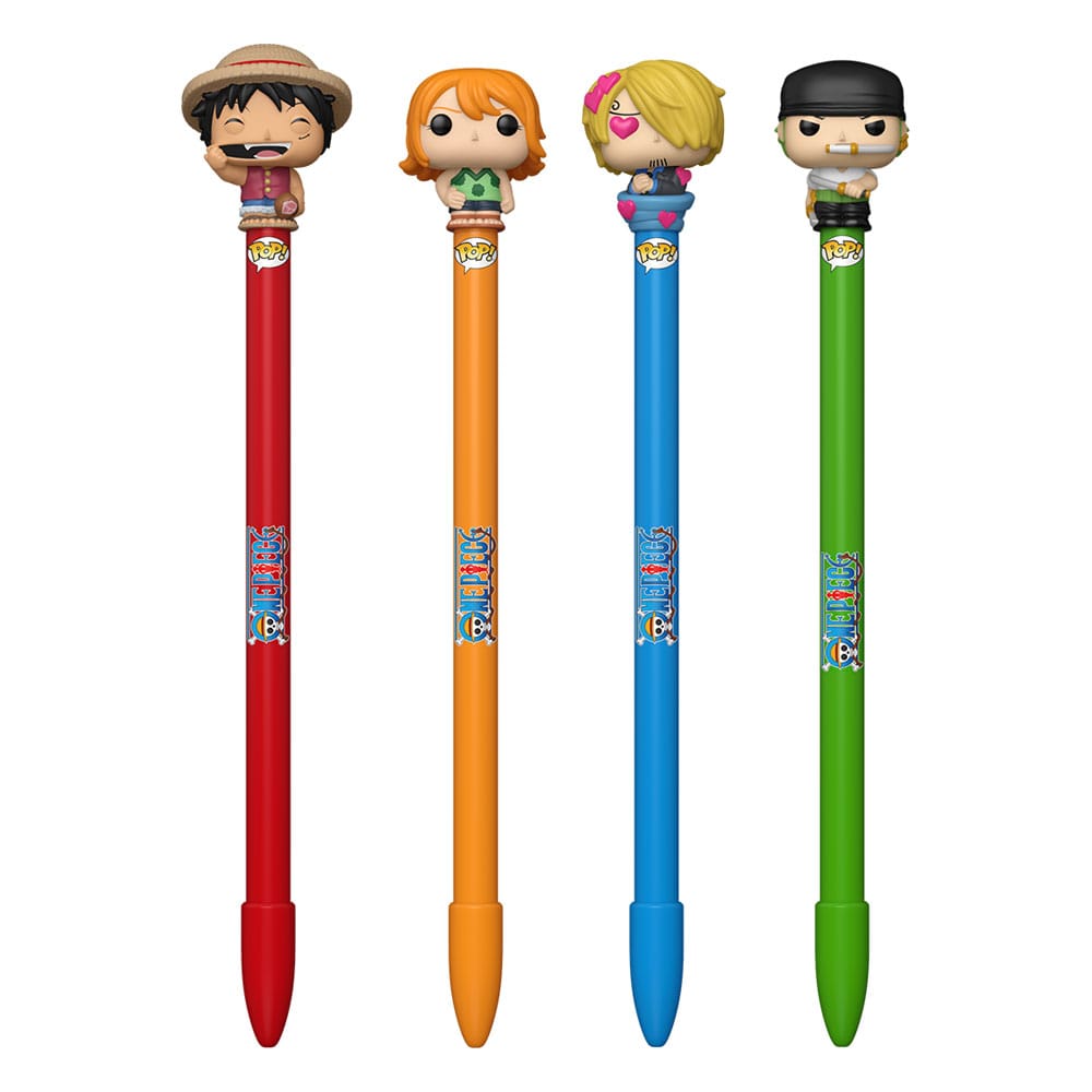 One Piece POP! Homewares Kugelschreiber mit Topper Display (16)