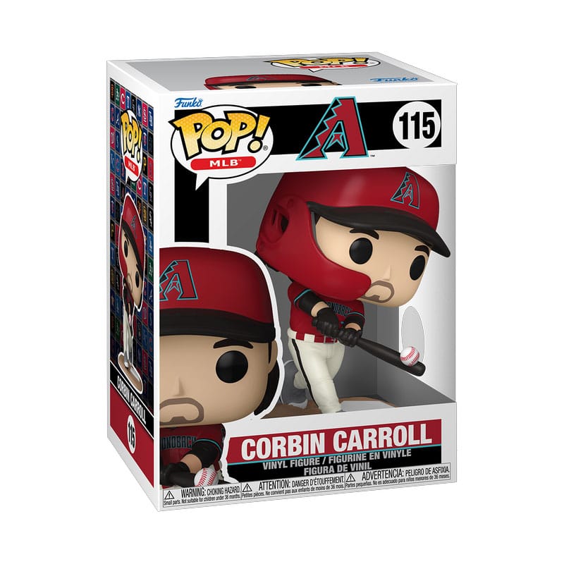 MLB POP! Vinyl Figur Diamondbacks - Corbin Carroll 9 cm