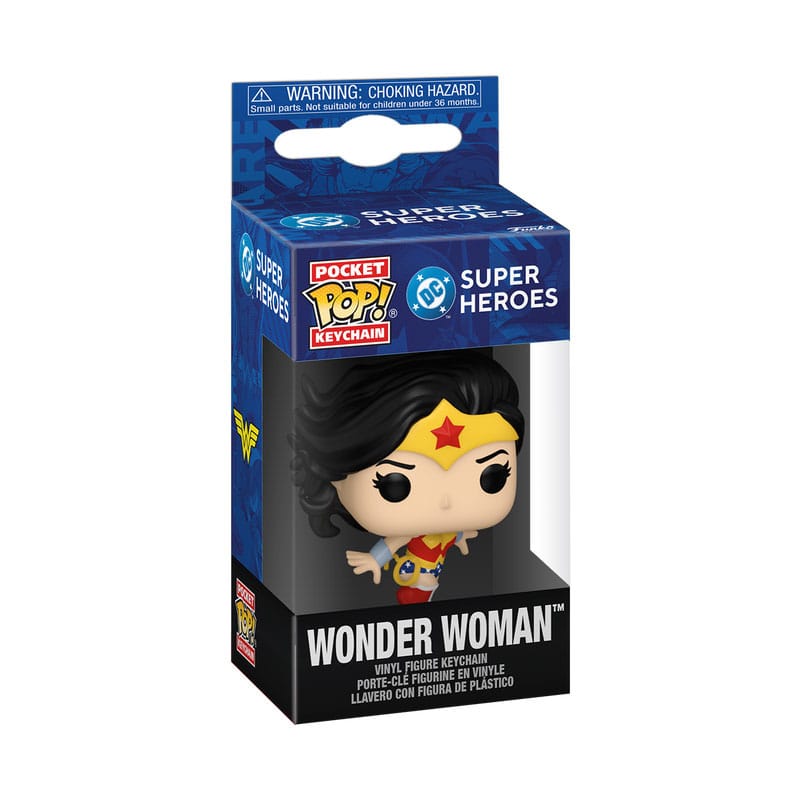 DC Comics POP! Vinyl Schlüsselanhänger 4 cm New Classics - Wonder Woman Display (12)