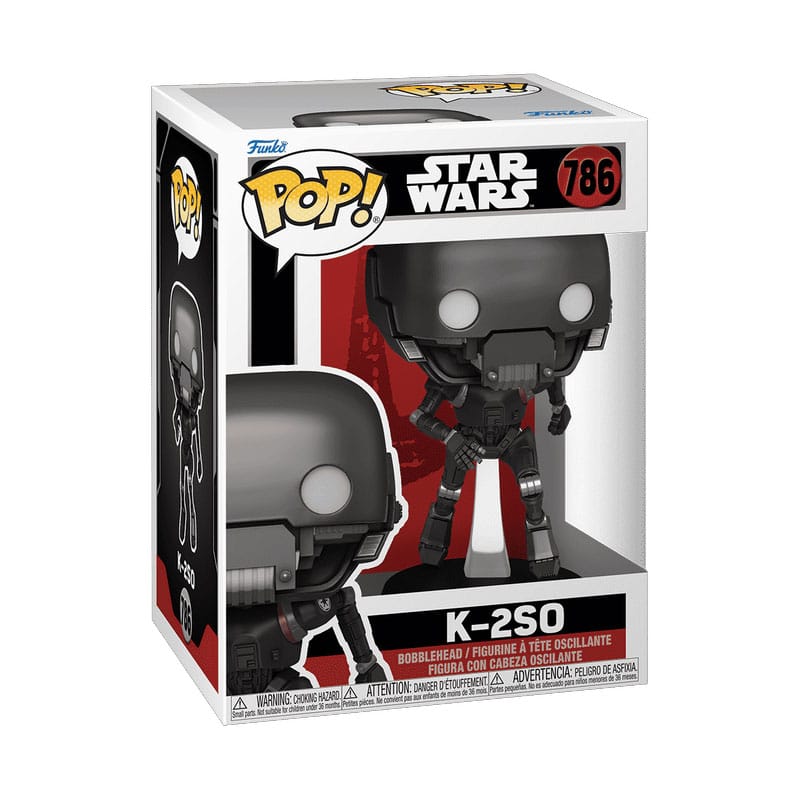 Star Wars: Andor POP! TV Vinyl Figur K-2SO 9 cm