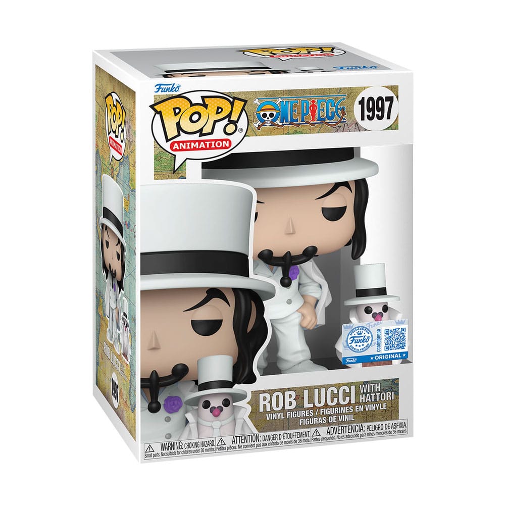 One Piece POP!&Buddy Animation Vinyl Figuren Rob Lucci with Hattori w/Chase 10 cm Sortiment (6)