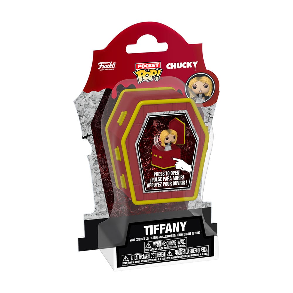 Chucky - Die Mörderpuppe Coffin POP! Vinyl Figur Tiffany
