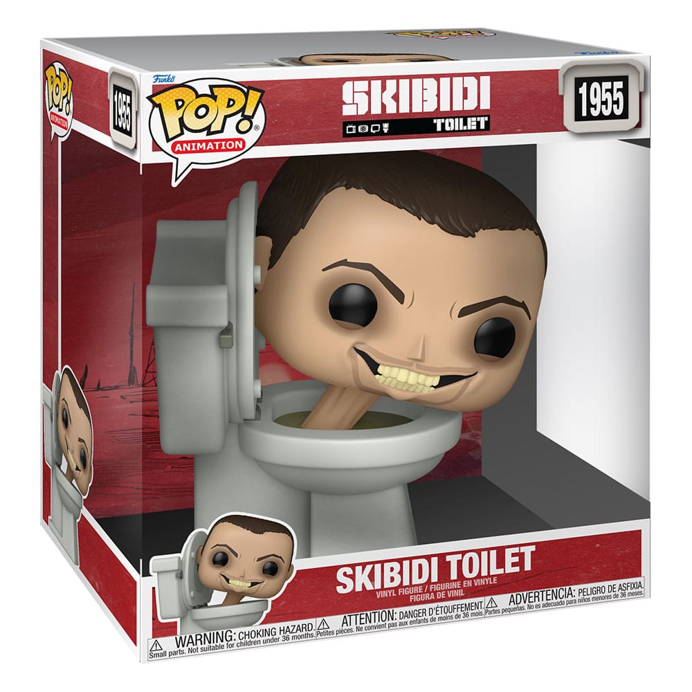 Skibidi Toilet Super Sized Jumbo POP! Vinyl Figur Skibidi Toilet25 cm