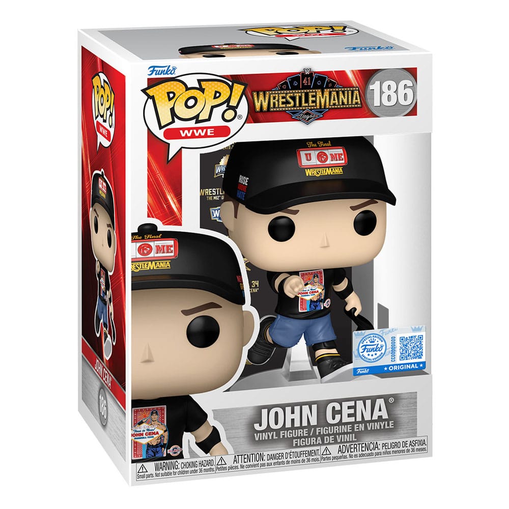 WWE POP! Vinyl Figur John Cena (WM 41) 9 cm