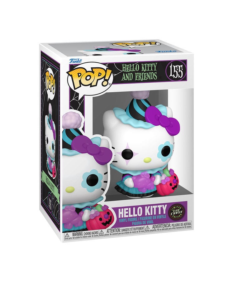 Sanrio POP! Animation Vinyl Figuren : Hello Kitty- HK Spooky with Chase 9 cm Sortiment (6)