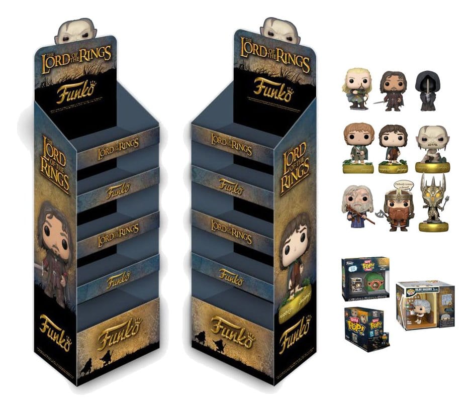 Der Herr der Ringe POP! Vinyl Figuren FSDU Sortiment (90)
