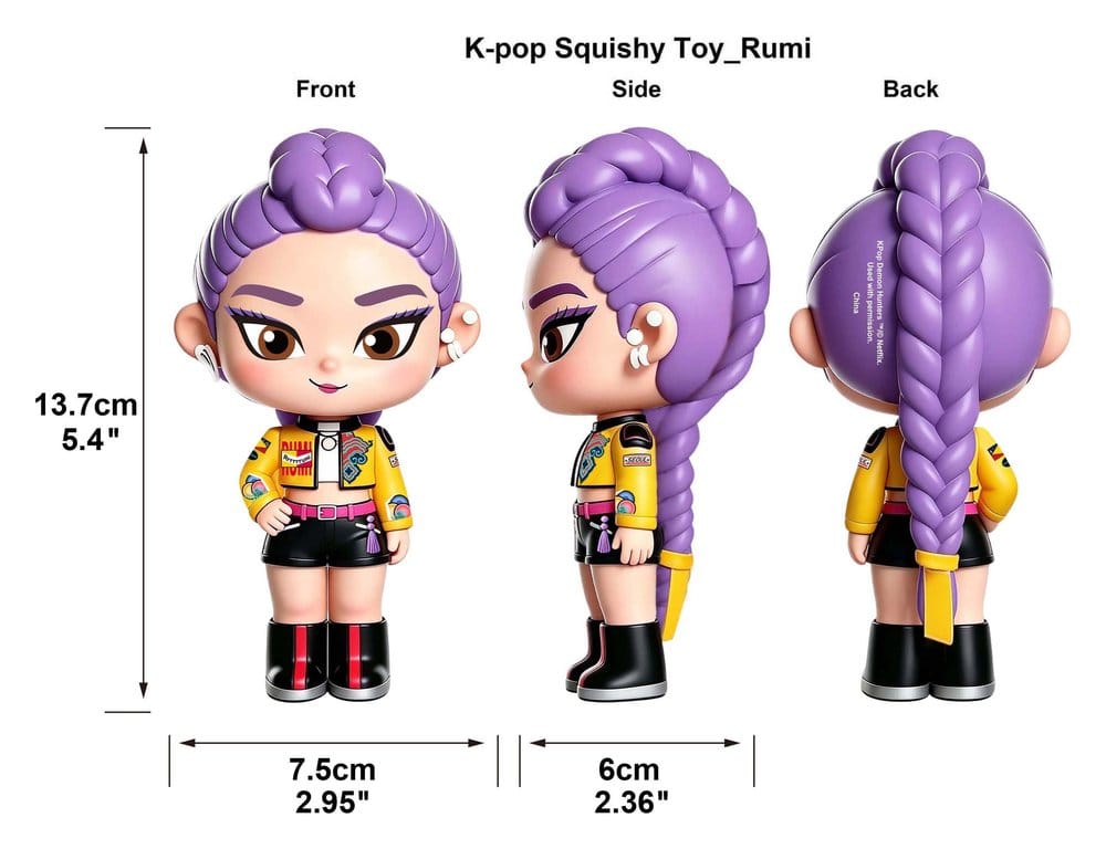 K-Pop Demon Hunters Squishy Figuren Display (6)