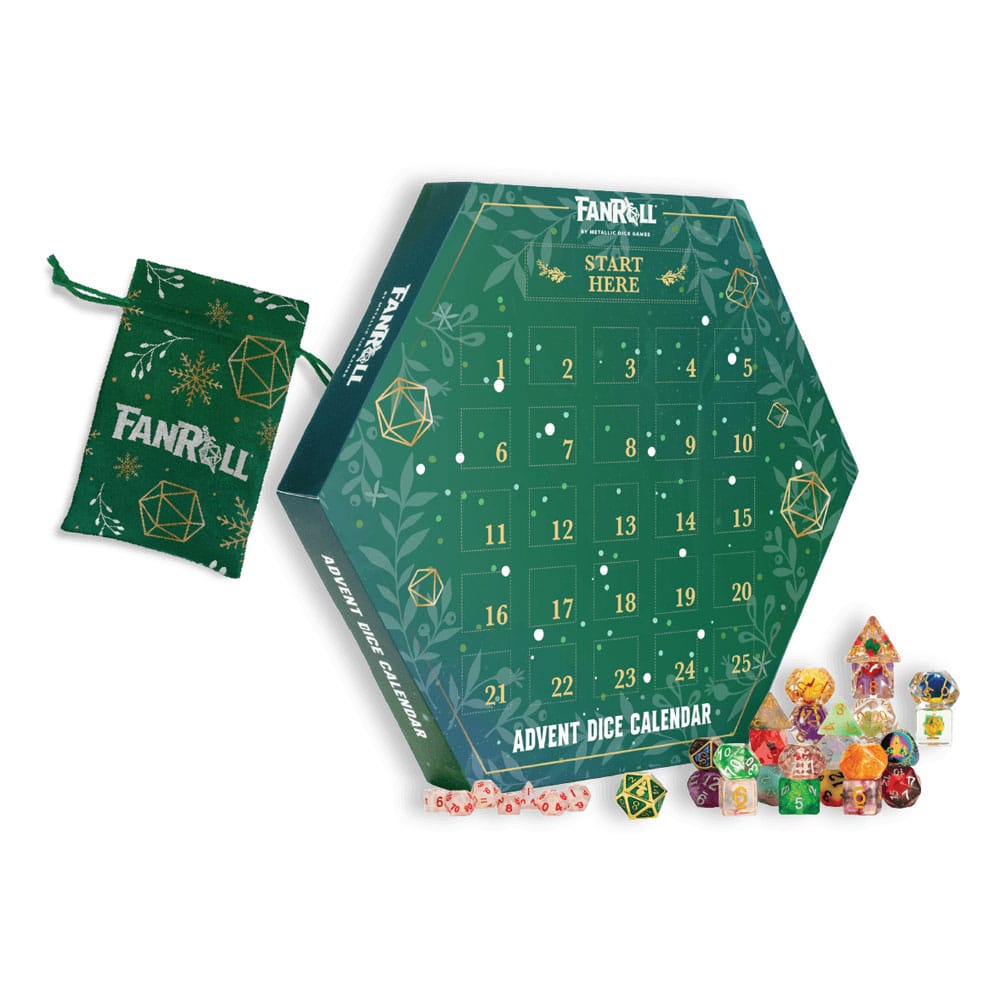 FanRoll Adventskalender Holiday Dice