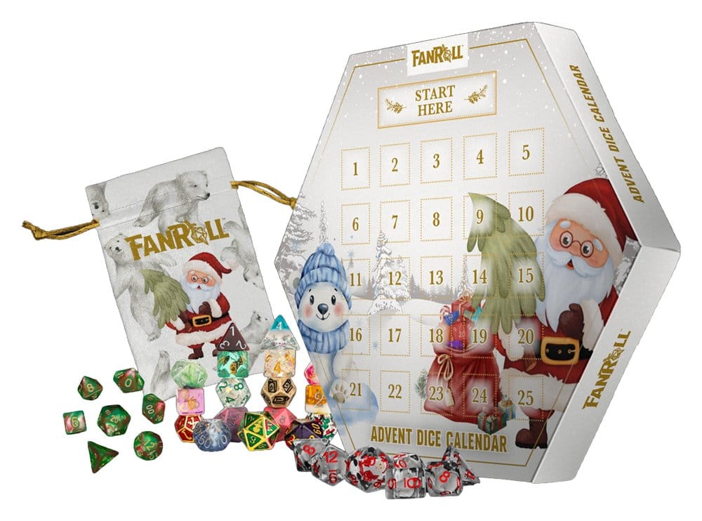 FanRoll Adventskalender Holiday Dice 2026