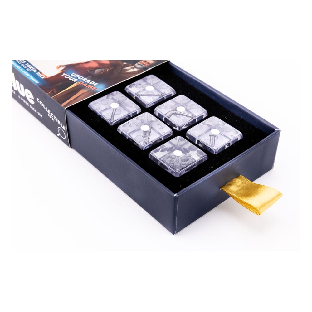Cluedo Würfel Set Token Weapons