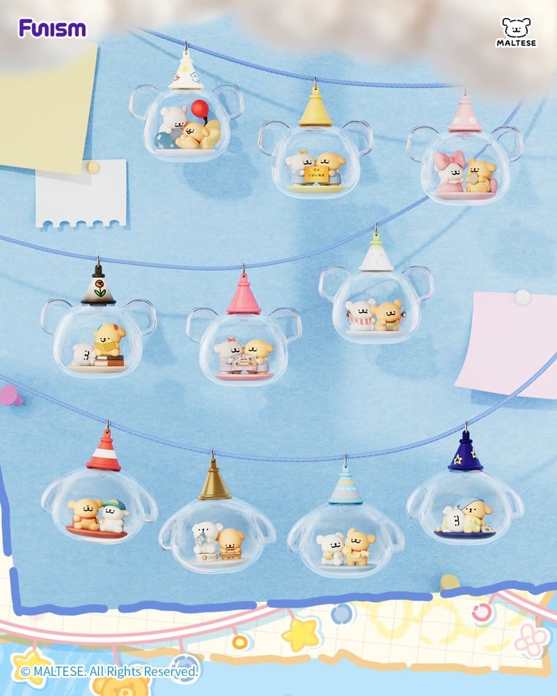 Maltese Childhood Days Series Minifigur Blind Box Display (8)
