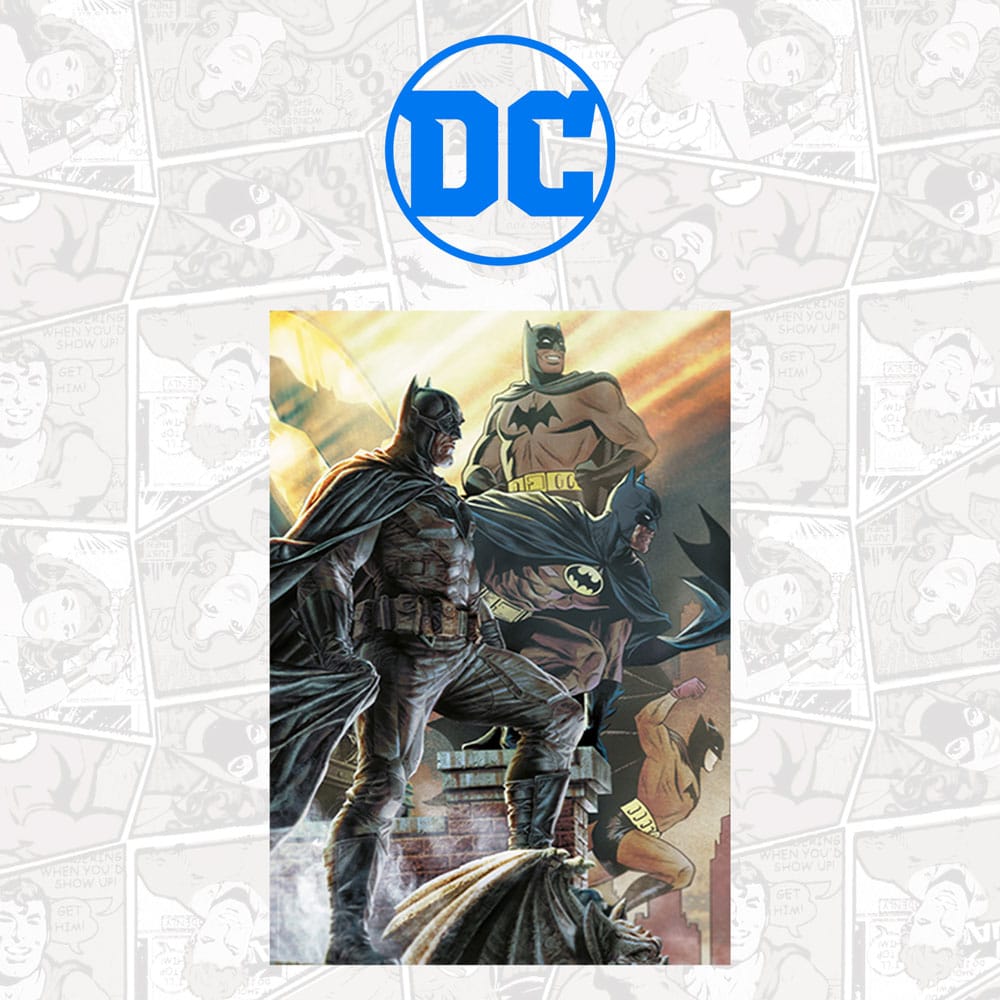 DC Comis Kunstdruck Batman 85th Anniversary Limited Edition 42 x 30 cm