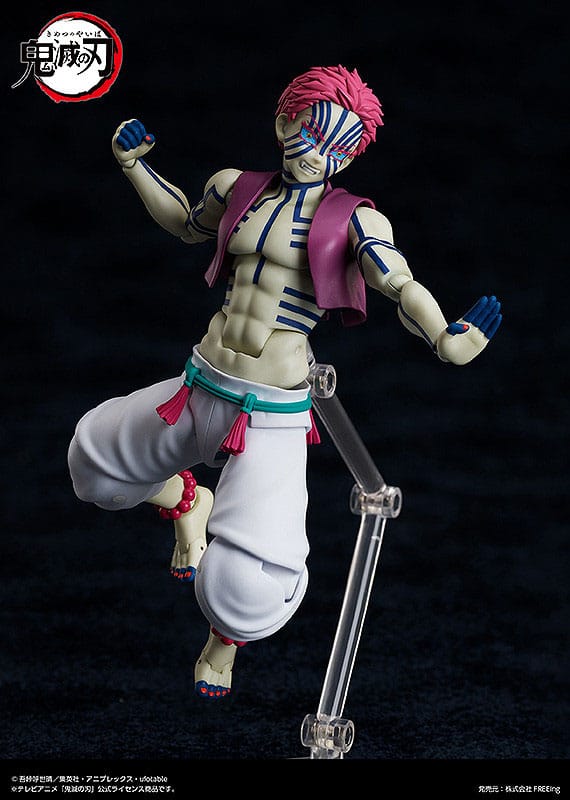 Demon Slayer: Kimetsu no Yaiba Figma Actionfigur Akaza 15 cm