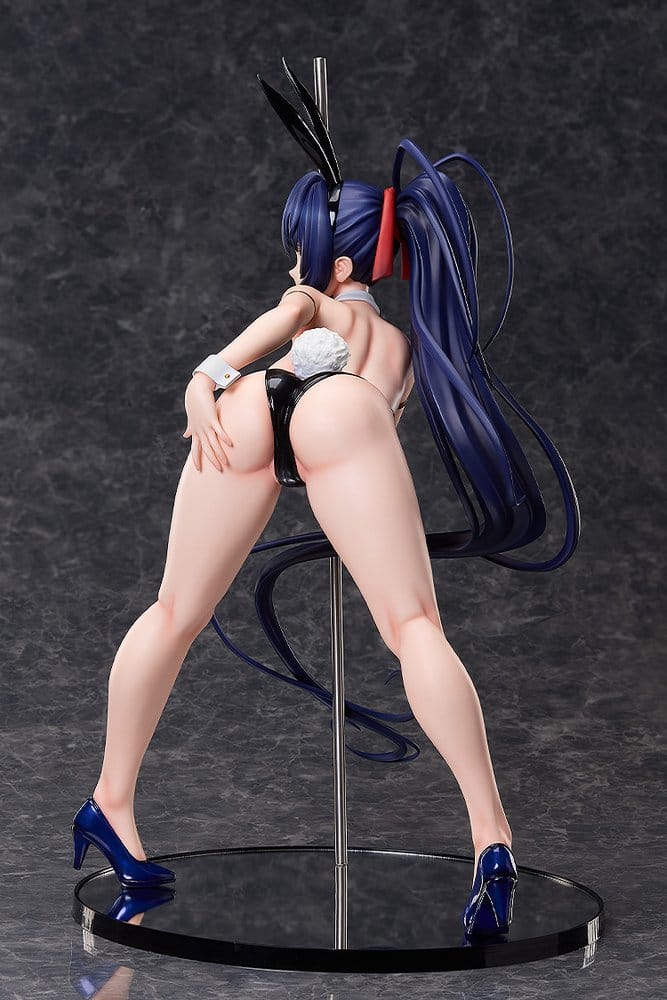 High School DxD HERO PVC Figur 1/4 Akeno Himejima: Bare Leg Bunny Ver. 2nd 41 cm