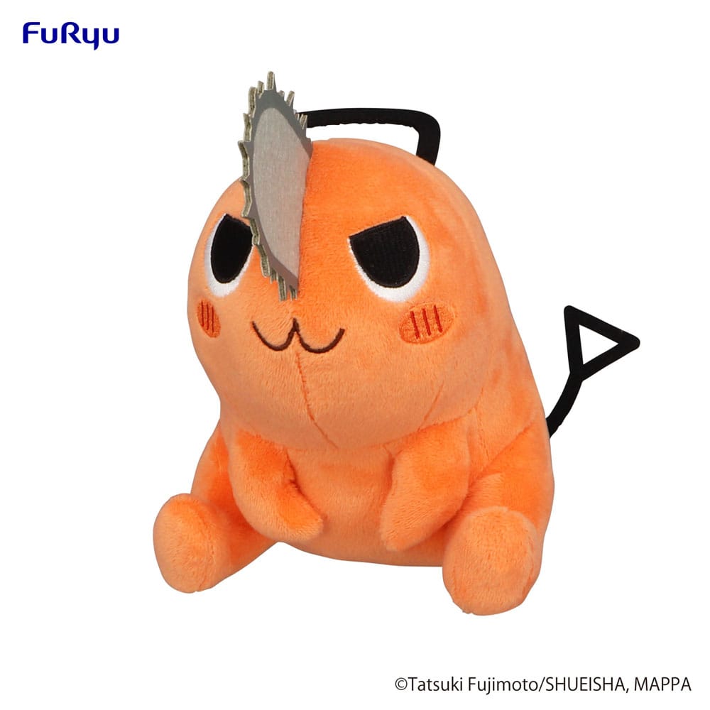 Chainsaw Man Plüschfigur Pochita Sitting Naughty 20 cm