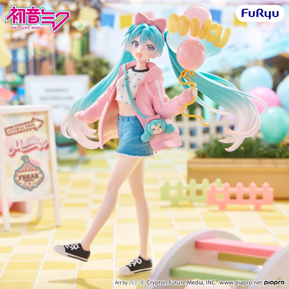 Hatsune Miku Muchute PVC Figur Theme Park Date Version 19 cm