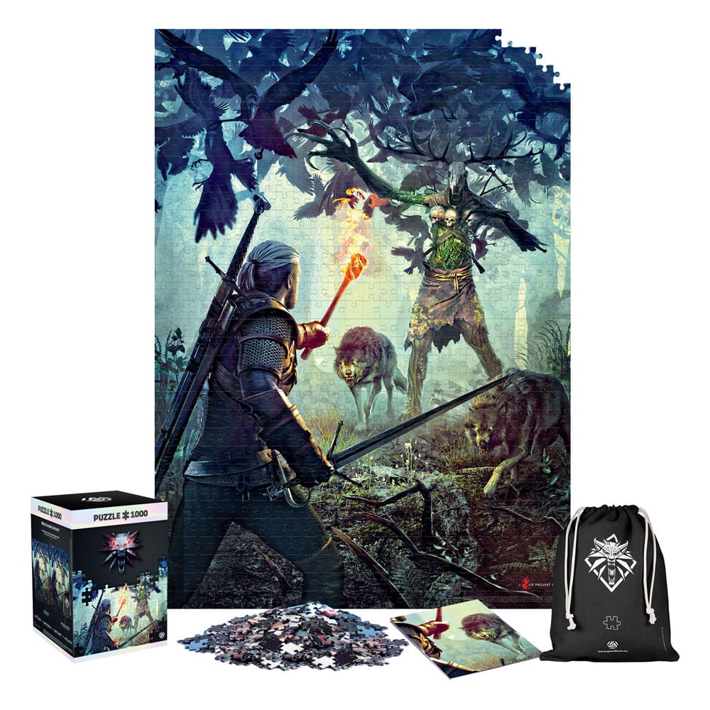The Witcher Premium Puzzle Leshen (1000 Teile)