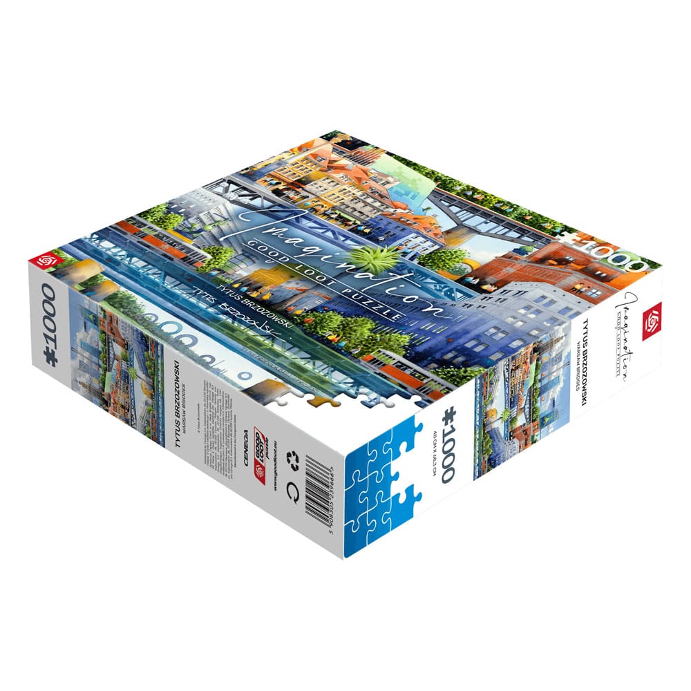 Tytus Brzozowski Imagination Puzzle Warsaw Bridges (1000 Teile)