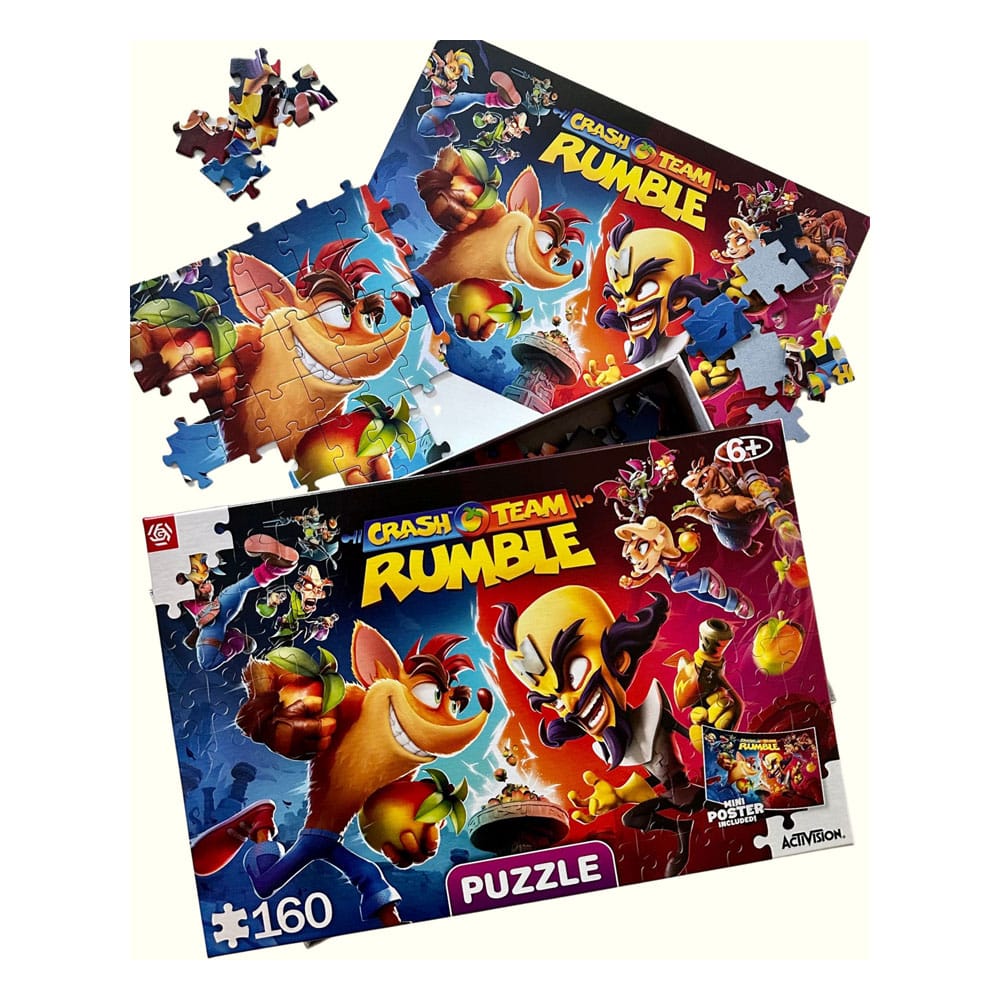 Crash Bandicoot Kids Puzzle Rumble Heroes (160 Teile)