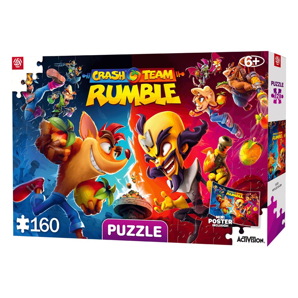 Crash Bandicoot Kids Puzzle Rumble Heroes (160 Teile)