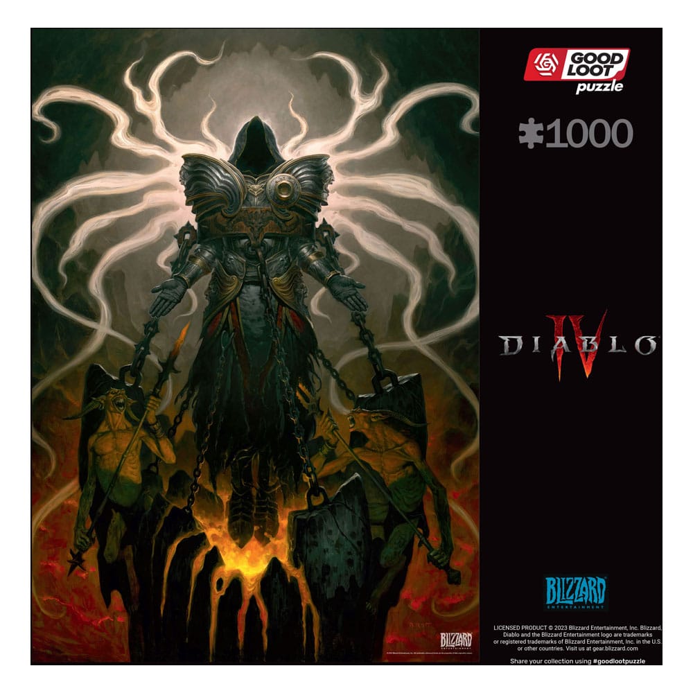 Diablo IV Gaming Puzzle Inarius (1000 Teile)