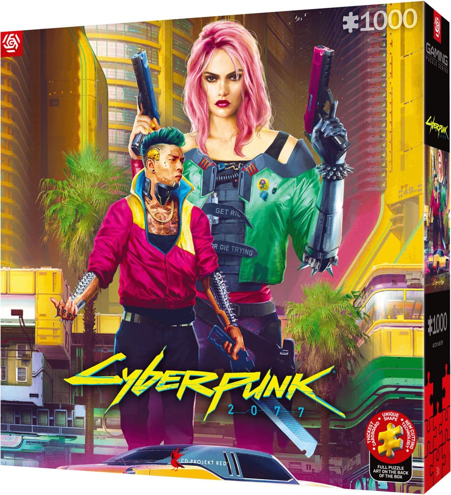 Cyberpunk 2077 Puzzle Kitsch Style (1000 Teile)
