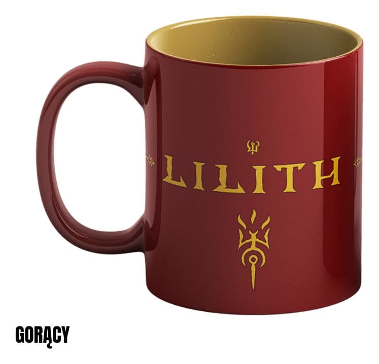 Diablo IV Tasse mit Thermoeffekt Lilith's Blood