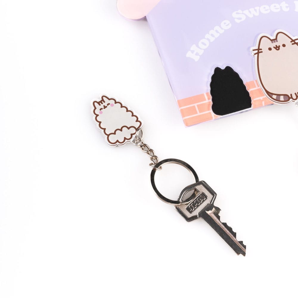Pusheen Schlüsselbrett inkl. 3 Schlüsselanhänger