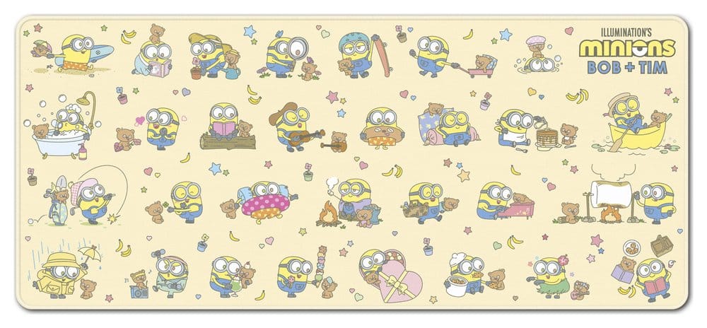 Minions Mauspad XL Bob und Tim 80 x 35 cm