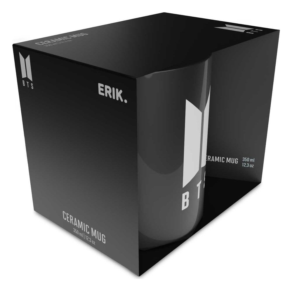BTS Logo Weiße Tasse 350 ml