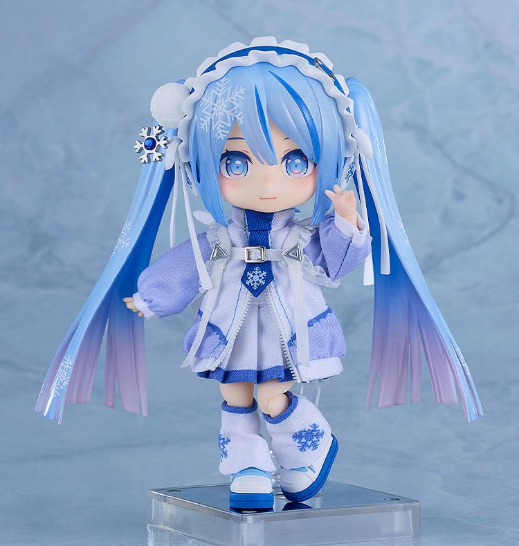 Character Vocal Series 01: Hatsune Miku Nendoroid Zubehör-Set für Nendoroid Doll Actionfiguren Outfit Set: Snow Miku Yukiiro Pop Ver.